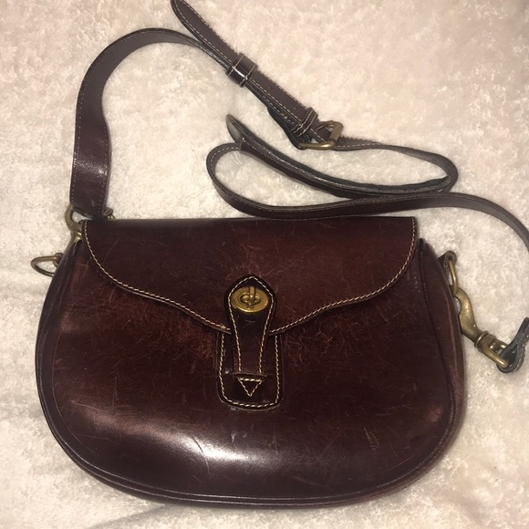 Mulholland Brothers Handbags - Mulholland Brothers Thick Leather Saddle Bag